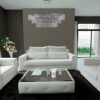 Lampadario salone Murano 4100/S Patrizia Volpato con piastre martellate collezione Glace
