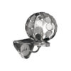 Applique da parete 510/APP collezione Sfera Patrizia Volpato dischetti metallici in cromo lucido o oro 24 carati