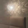 Lampadario camera da letto vetro Murano Patrizia Volpato modello 820/S70X40 collezione Prisma