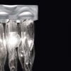 Dettaglio faretti a led con vetro di Murano 530/APP1 Patrizia Volpato collezione Alaska