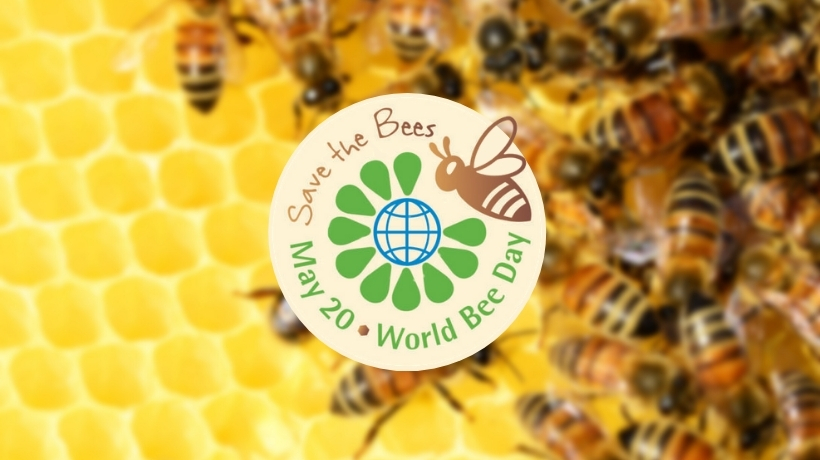 Logo Save the bees 2021