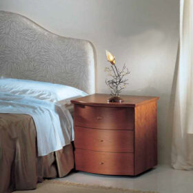 Lampada da tavolo camera da letto 4060-LP Patrizia Volpato dal design rustico e floreale con bracci in ferro collezione Erica