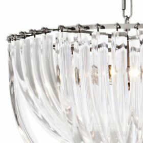 Cristallo Murano lampadario Cristalli 5016-S a sospensione classico Patrizia Volpato