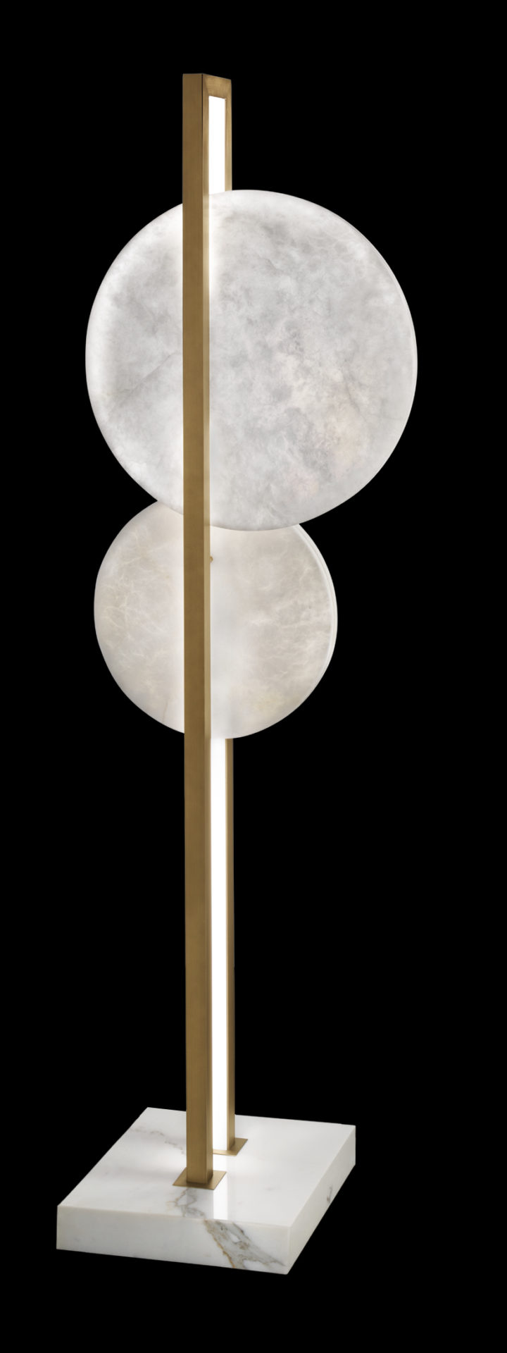 Lampada da terra della collezione Luna Nuova by Patrizia Volpato