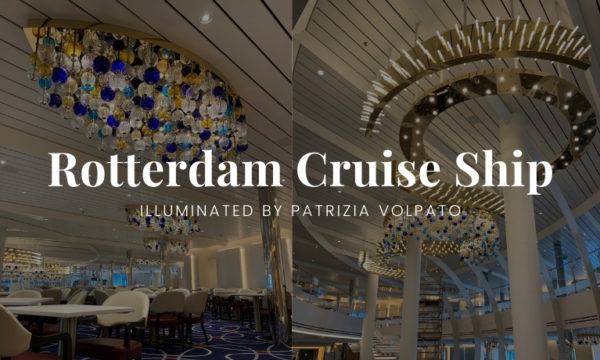 Rotterdam Cruise Ship illuminated by Patrizia Volpato