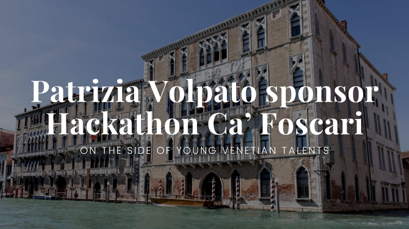 Patrizia Volpato sponsor Hackathon Ca’Foscari Venice