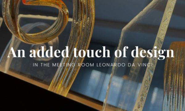 An added touch of design in the meeting room Leonardo Da Vinci