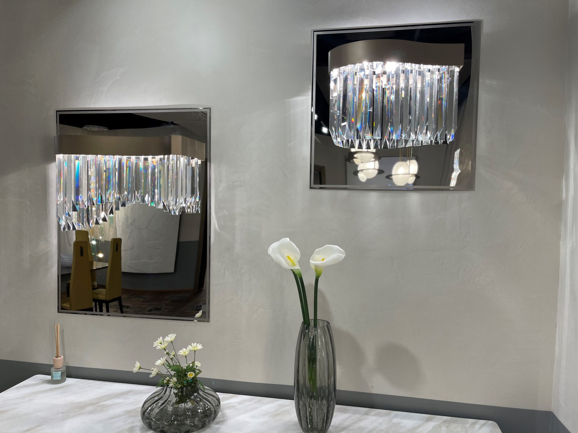 Applique Cristalli - restyling showroom